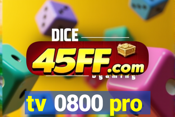 tv 0800 pro